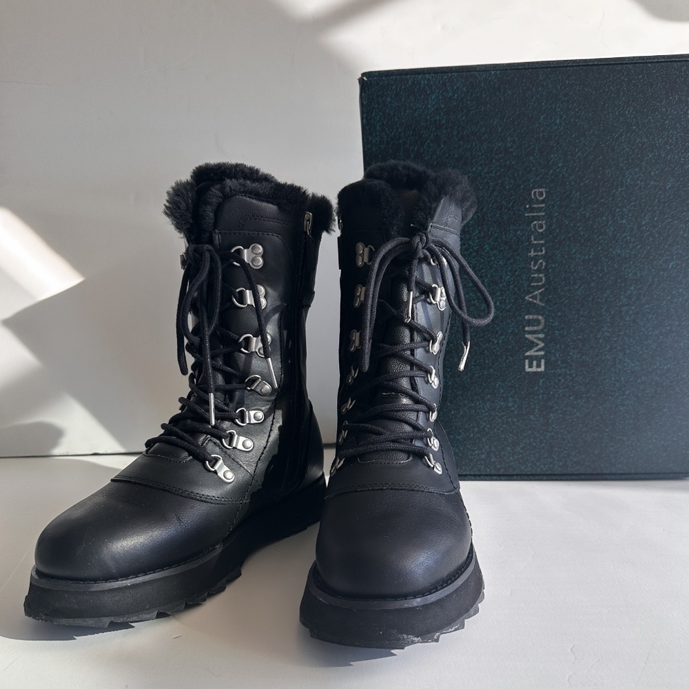 EMU Australia Comoro  Women real fur shearling waterproof boots